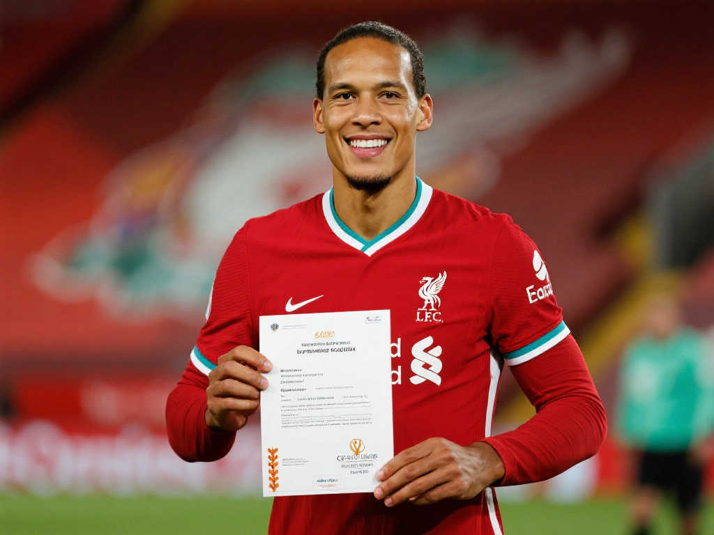 范戴克续约利物浦,周薪40万镑不变,奖金与团队表现挂钩 范戴克续约利物浦,周薪40万镑不变,奖金与团队表现挂钩